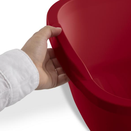 Sterilite Red 12Qt Dishpan