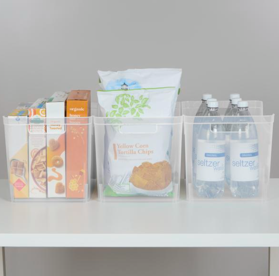 Sterilite Wide Shelf Bin Storage