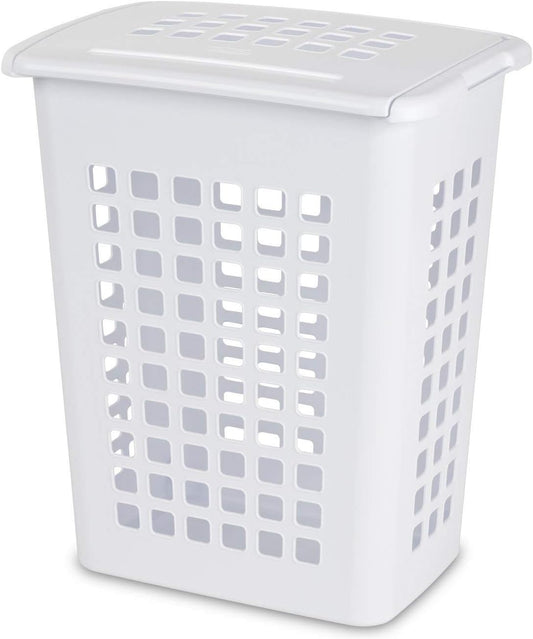 STERILITE Rectangular LiftTop Laundry Hamper