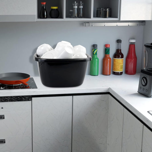 Sterilite Blck 18Qt Dishpan
