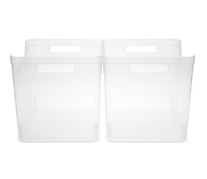 Sterilite Wide Shelf Bin Storage